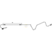 NAPA Brake Hydraulic Hose Line outer NBH1132