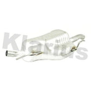 Klarius Box With Tail Pipe Rear fits Opel Zafira A 2000-2005 2.2
