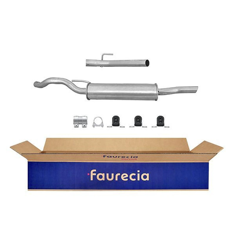 Hella End Silencer Rear fits VW Golf 1998-2002 1.8