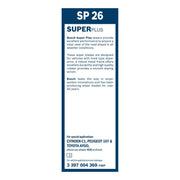 Bosch Conventional Wiper Blade 650mm — SP26 fits Chrysler Grand Voyager V