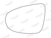 Summit Heated Base Plate With Standard Mirror Glass fits Golf / Touran LHS Summit - Bars 4 Cars