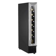 Baridi Extra-Slim 7 Bottle Wine Fridge & Cooler 15cm - Stainless Steel Baridi - Dynamic Drive