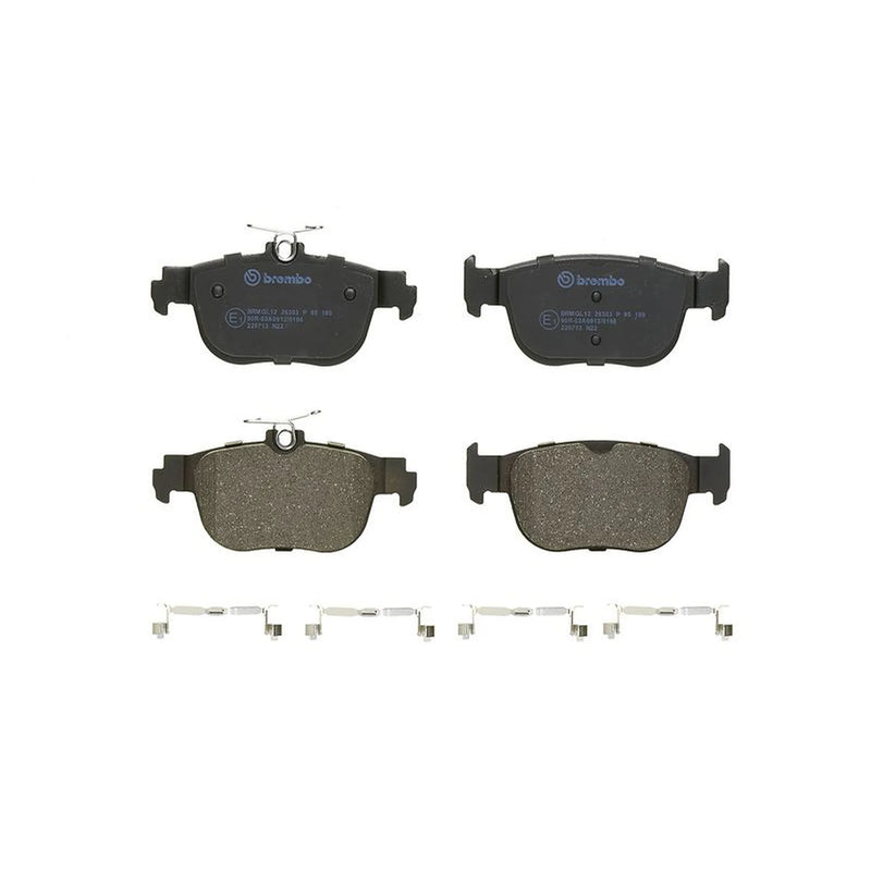 Brembo 4 x Rear Brake Pad Set fits Audi A3 2019-2021