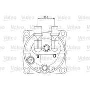 Valeo Air Conditioning Compressor 700852