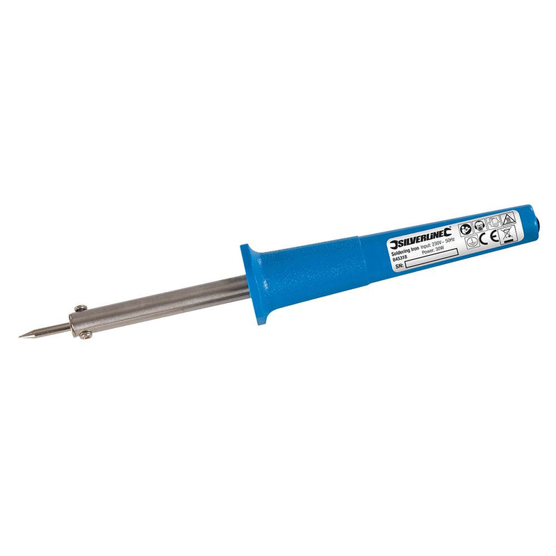 Silverline Electric Soldering Kit 9pce 100W / 30W Silverline - Dynamic Drive