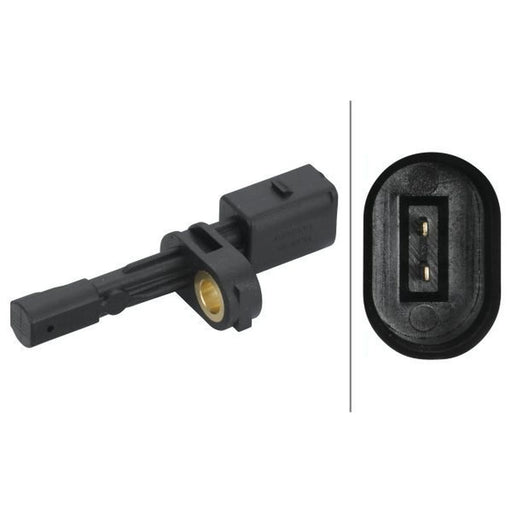 Hella ABS Wheel Speed Sensor Rear fits Audi A3 2012-2020 1.0 1.2 1.4 1.6 1.8 2.0