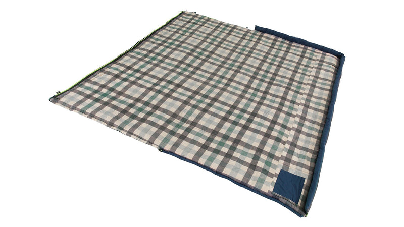 Outwell Camper Lux Deep Blue Single Sleeping Bag Outwell - Dynamic Drive