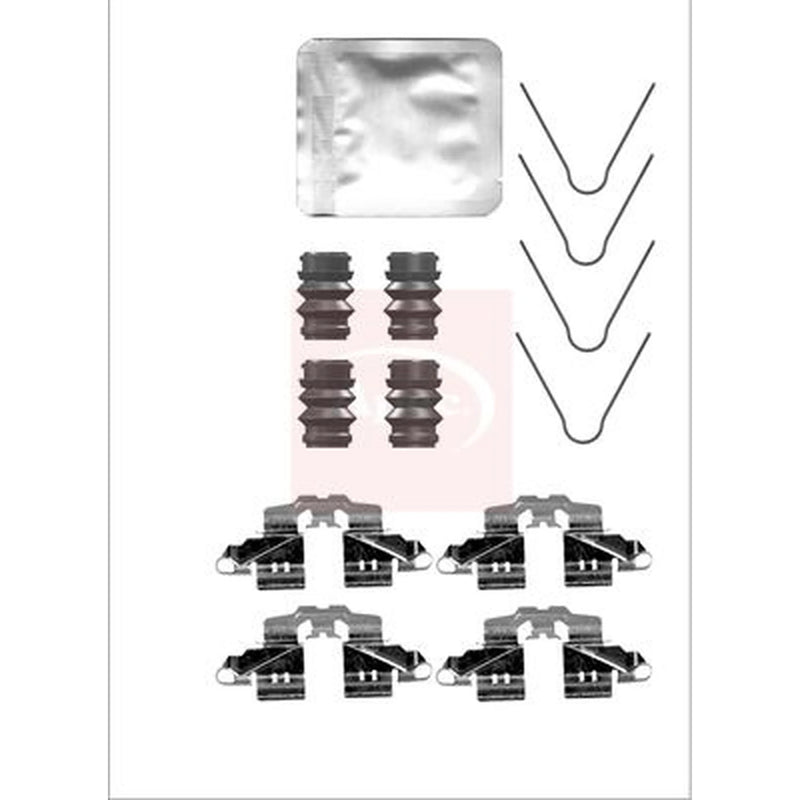 Apec Brake Pad Accessory Fitting Kit Rear KIT1382