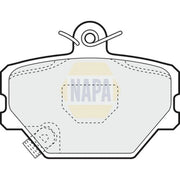 NAPA Front Brake Pad Set fits Smart Cabrio 2000-2004