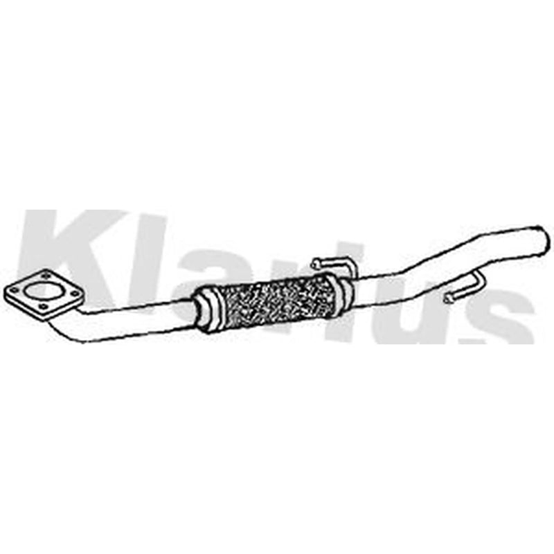 Klarius Exhaust Pipe OD fits Seat Cordoba 2002-2009 1.4