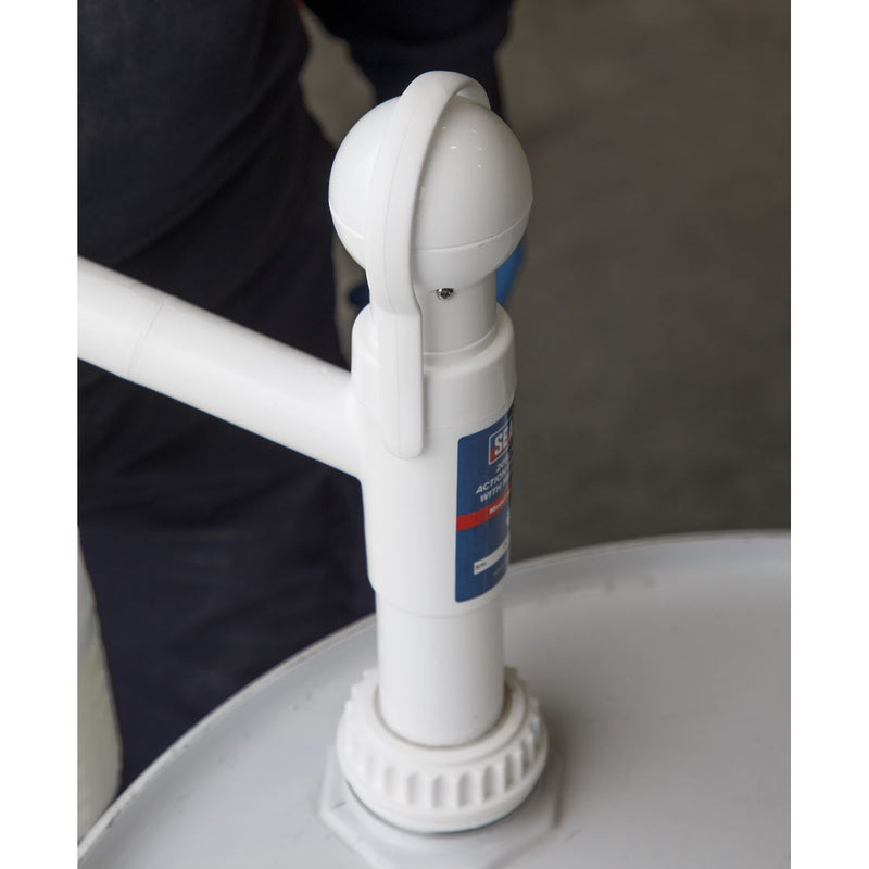 Sealey Lift Action Drum Pump with Measure Kit 205L TP6808 Sealey - Dynamic Drive