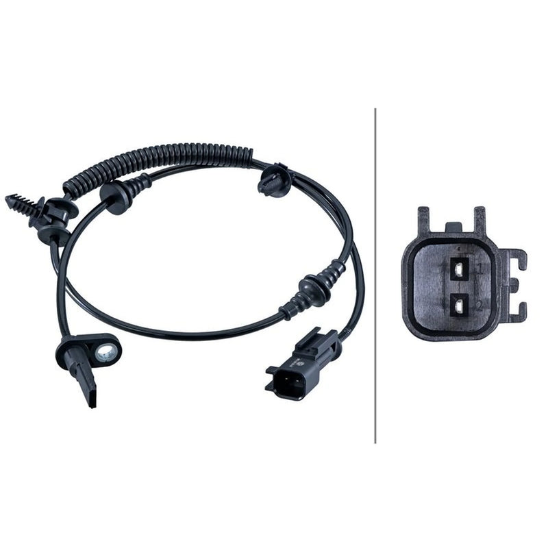 Hella ABS Wheel Speed Sensor Rear 6PU 358 251-511