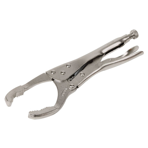 Sealey ï45-130mm Oil Filter Locking Pliers AK6423 Sealey - Dynamic Drive