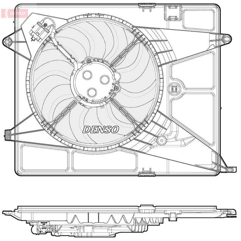 Denso Engine Cooling Fan