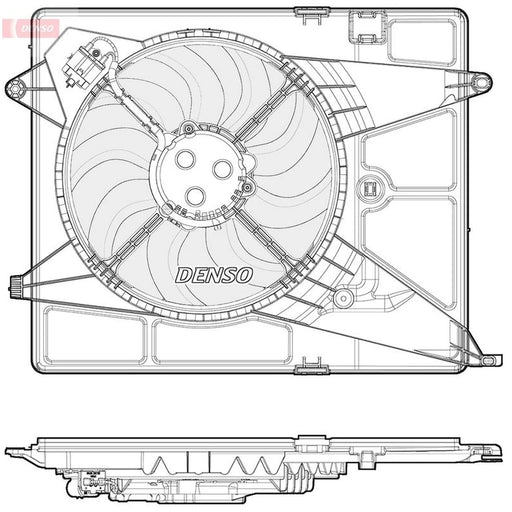 Denso Engine Cooling Fan