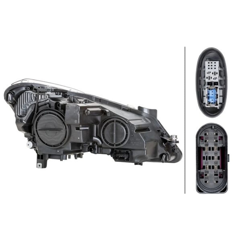 Hella Headlight Headlamp LED Left fits Mercedes-Benz E-Class 2009-2016