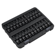 Premier Hex/TRX-Star*/Spline Impact Socket Bit Set 1/2"Sq Drive 24pc Sealey Premier - Dynamic Drive