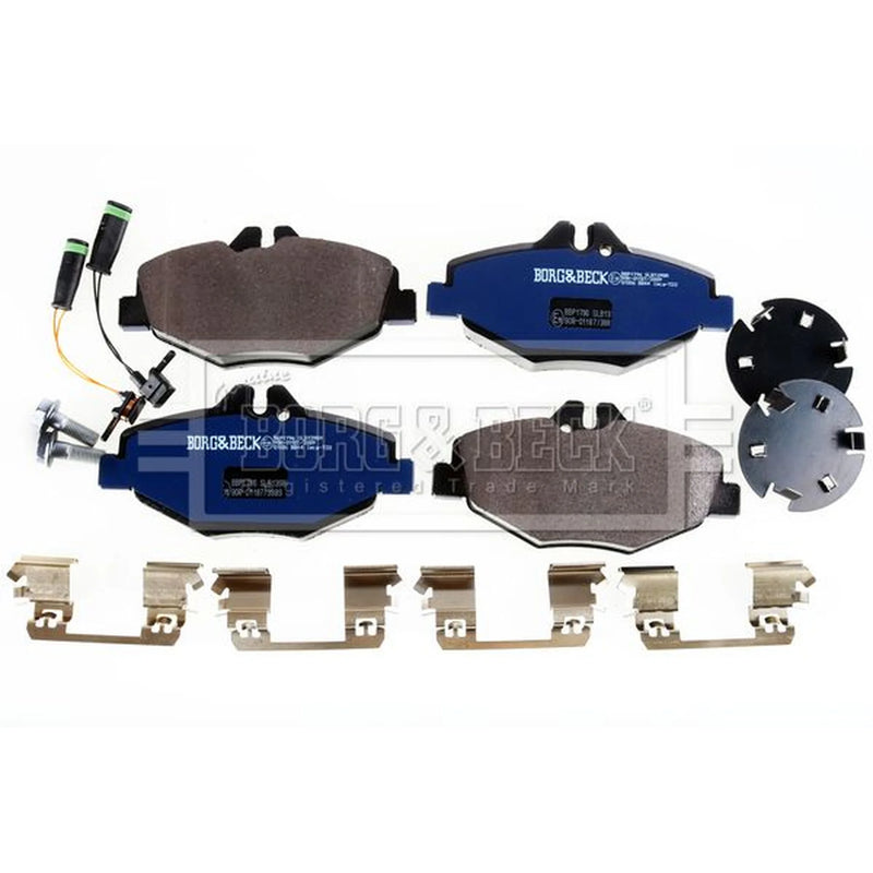Borg & Beck Front & Rear Brake Discs & Pads fits Mercedes-Benz E-Class T-Model
