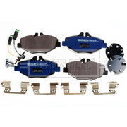 Borg & Beck Front & Rear Brake Discs & Pads fits Mercedes-Benz Chassis 2003-2009