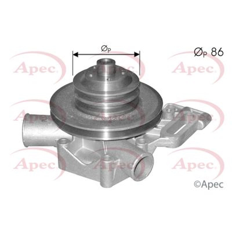 Apec Engine Cooling Water Pump fits Citroën C25 1981-1994 2.5
