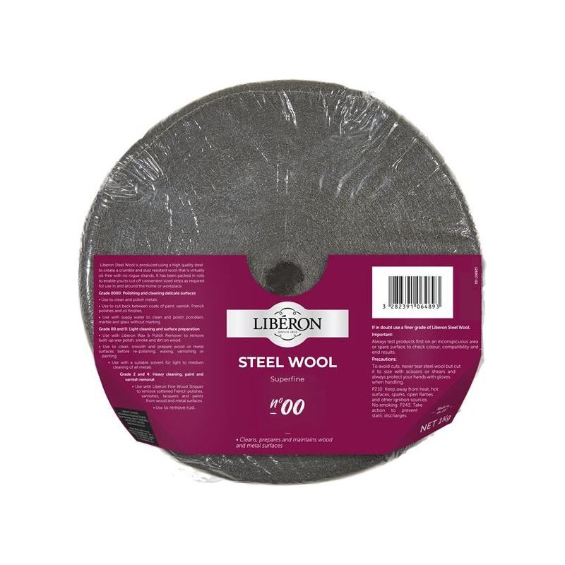 Liberon Steel Wool Grade 00 Super Fine 1kg Liberon - Dynamic Drive