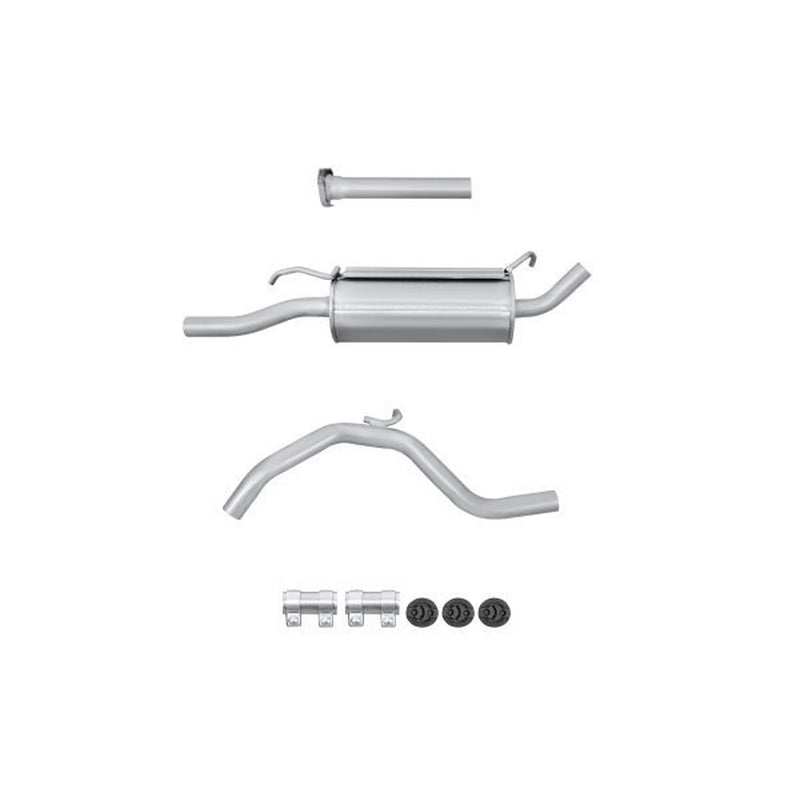 Hella End Silencer Rear fits Suzuki Alto VI 2002-2008 1.1