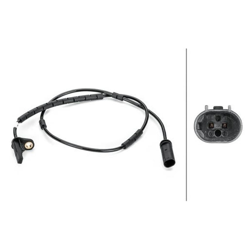 Hella ABS Wheel Speed Sensor Rear fits BMW 1 Sports Hatch 2011-2019