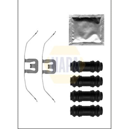 NAPA Brake Pad Accessory Fitting Kit Front fits Audi A4 Allroad B8 2009-2016