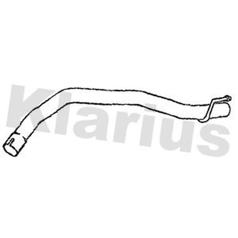 Klarius Exhaust Pipe OD fits Fiat 500 2020 on 1.0