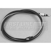 First Line Handbrake Cable Left Rear fits Peugeot 407 2004-2011