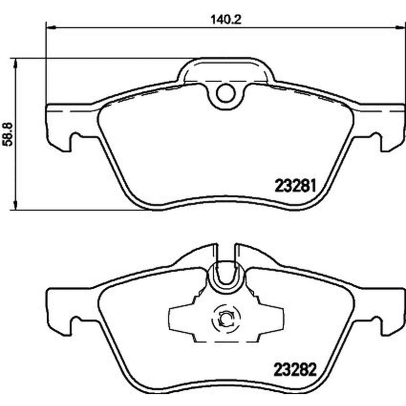 Mintex Front & Rear Brake Discs & Pads fits Mini Mini 2001-2008