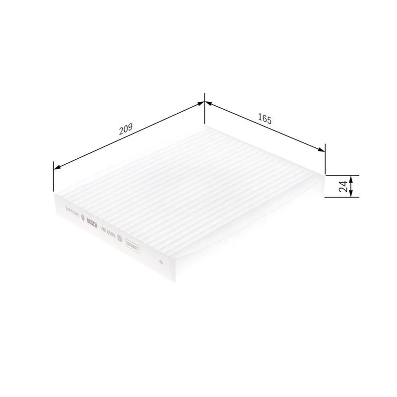 Bosch Cabin Air Filter (Pollen Filter) fits Kia Soul II 2014-2018 1.6 2.0