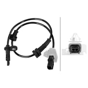 Hella ABS Wheel Speed Sensor Rear fits Honda Accord IX 2012 on 2.4 3.5