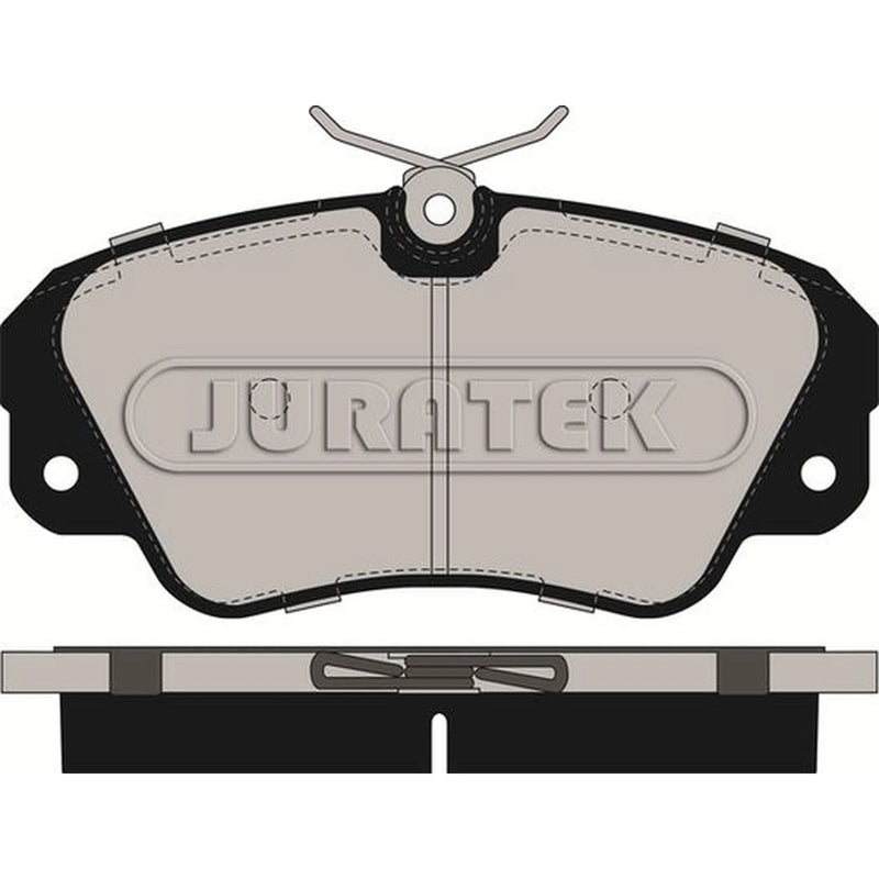 Juratek Front Brake Pad Set fits Opel Omega B 1994-2003 2.0 2.2 2.5 2.6 3.0 3.2