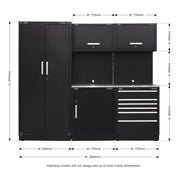 Sealey Premier Premier Storage System with Stainless Worktop 2.5m APMSCOMBO1SS Sealey Premier - Dynamic Drive
