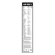 Bosch Aerotwin Wiper Blade Set 600mm + 475mm — AM980S fits Alpina B3 2007-2017