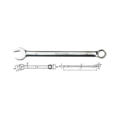 Teng Tools Long Combination Spanner Metric 16mm Teng Tools - Dynamic Drive