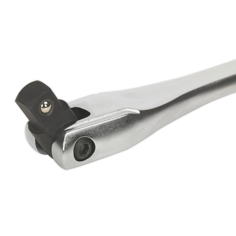 Sealey Premier 600mm 1/2" Drive Breaker Bar Flexi Head Socket Wrench Sealey  - Dynamic Drive