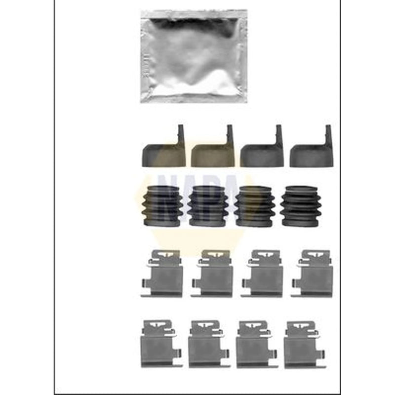 NAPA Brake Pad Accessory Fitting Kit Rear fits Nissan Interstar 2021-2024