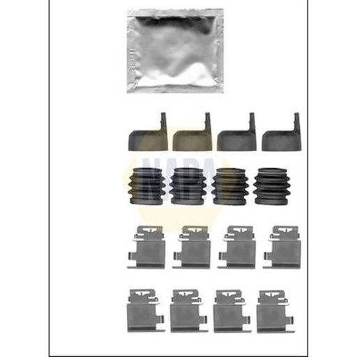 NAPA Brake Pad Accessory Fitting Kit Rear fits Nissan Interstar 2021-2024