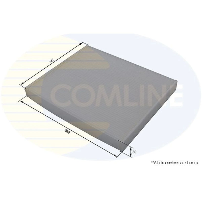 Comline Cabin Air Filter (Pollen Filter) fits Lynk & Co 01 2018-2019