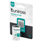 12 Piece Uniross 6LR61 9V Power Plus Alkaline Battery - UPP9PK1 - image 1
