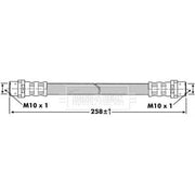 Borg & Beck Brake Hydraulic Hose Line outer BBH7299