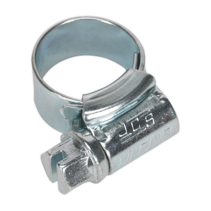 Sealey HI-GRIPï Hose Clip Zinc Plated9.5-12mm Pack of 30 HCJ000 Sealey - Dynamic Drive