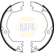 NAPA Parking Brake Shoe Set fits Hyundai Santa Fé III 2012-2018 2.0 2.2 2.4