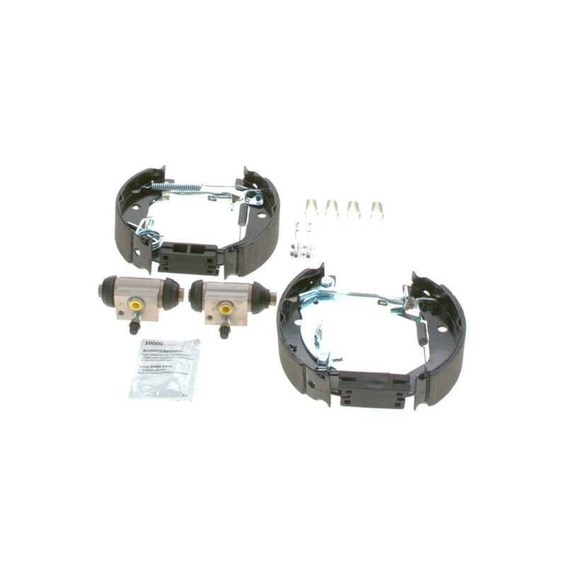 Bosch Brake Shoe Set Axle Kit fits Mercedes-Benz A-Class 1997-2004