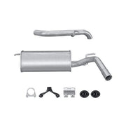 Hella End Silencer Rear fits Audi A2 2000-2005 1.4