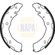 NAPA Brake Shoe Set Axle Kit fits Fiat Fullback Pickup 2016 on 2.4
