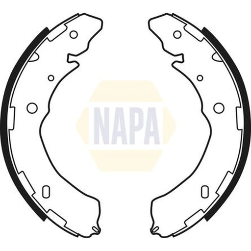 NAPA Brake Shoe Set Axle Kit NBS1072
