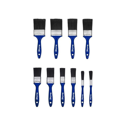 Bluespot Tools Synthetic Workshop Paint Brush Set, 10 Piece BlueSpot Tools - Dynamic Drive